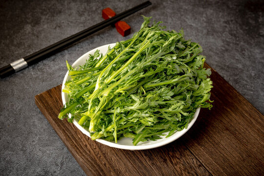 火鍋菜品茼蒿菜