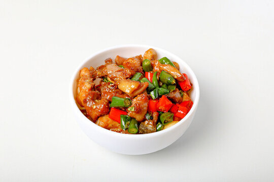 小碗菜辣子雞丁