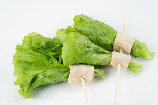 生菜卷燙串