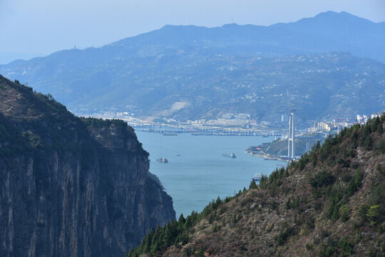 三峽之巔白帝城夔門瞿塘峽巫峽