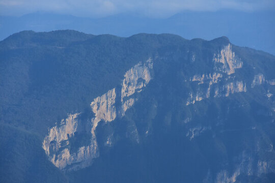 三峽白帝城瞿塘峽