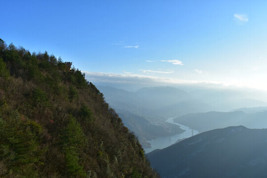 三峽之巔白帝城夔門(mén)瞿塘峽巫峽