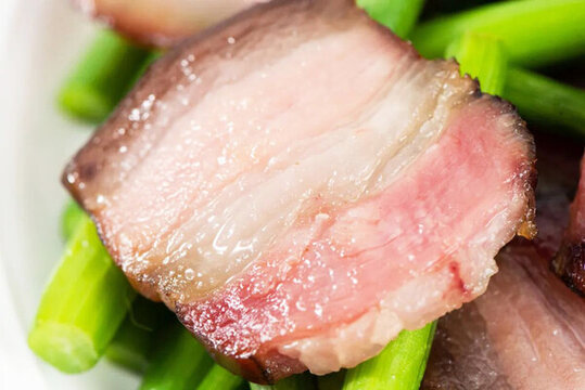 農(nóng)家臘肉五花肉片