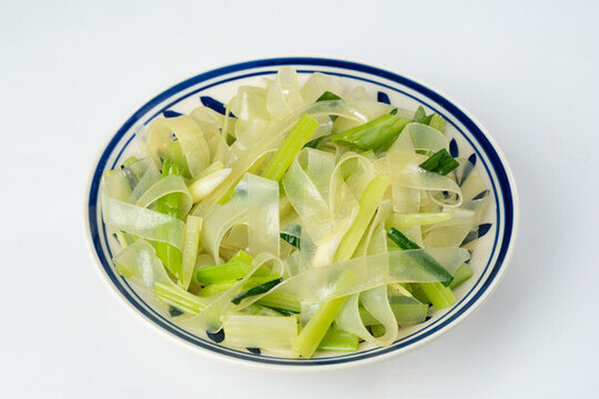 芹菜粉皮