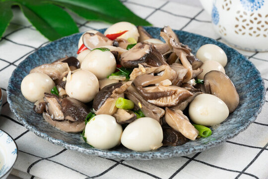 野山菌鵪鶉蛋