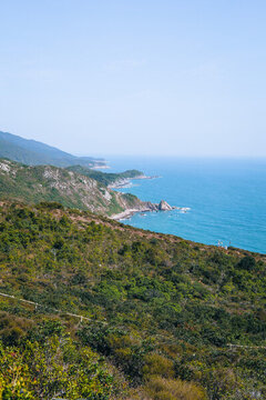 深圳西涌天文臺(tái)山海景