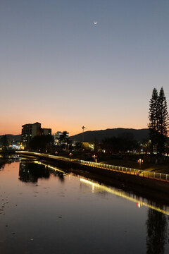 深圳較場(chǎng)尾大鵬所城夜景