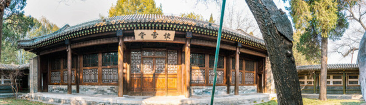 快雪堂全景高清圖