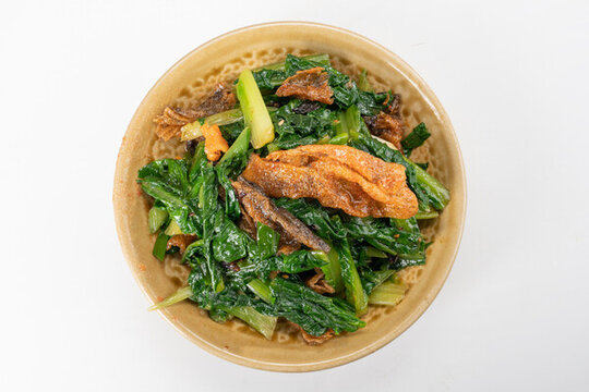 豆豉酸魚油麥菜