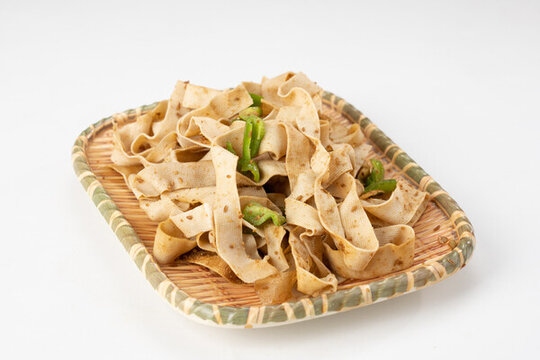 孜然炒豆皮