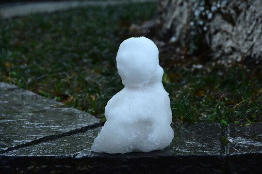 2024年下雪的桂林興安靈渠