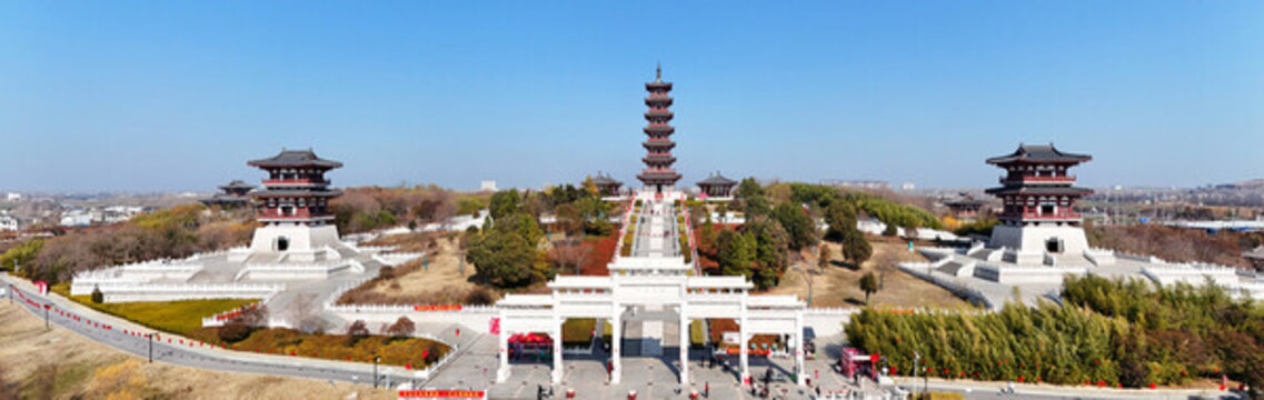 安徽靈璧鐘馗文化園全景