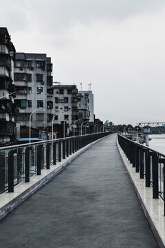 東莞石龍舊房子老街道
