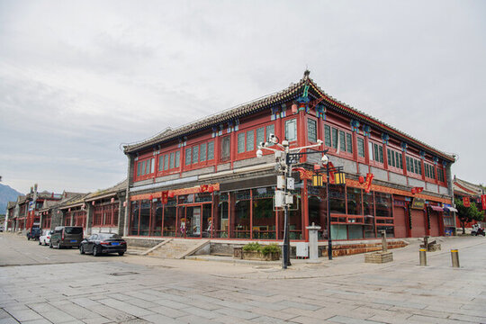 山海關(guān)古城單層二層古建筑群
