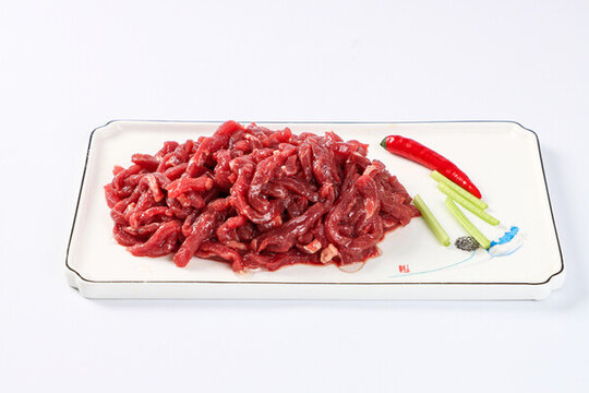 原切牛肉絲