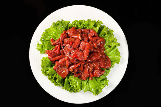 黑椒牛肉片