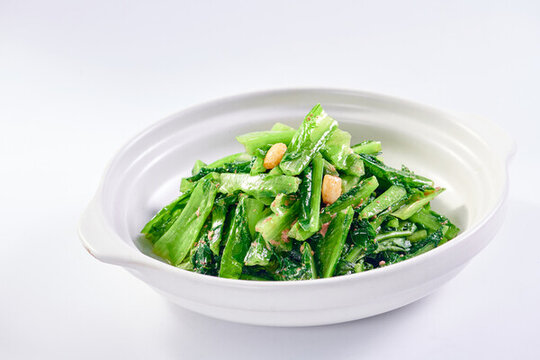 砂鍋鵝肝焗油麥菜