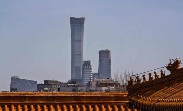 故宮與現(xiàn)代建筑