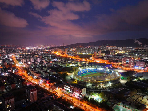 威海城市夜景