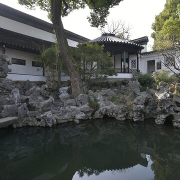 蘇州獅子林的園林景觀