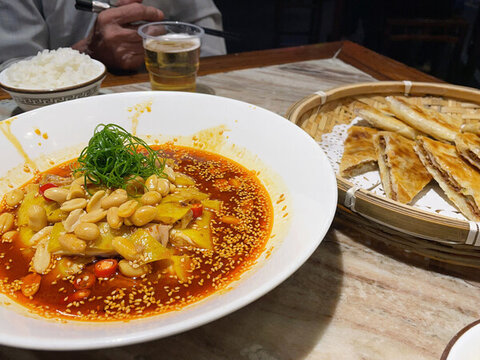 四川口水雞牛肉餅