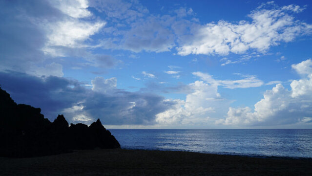 海南風(fēng)光云彩海洋