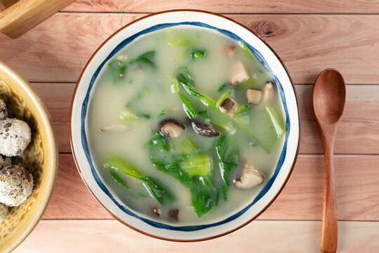 香菇油菜湯