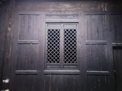 传统木格窗