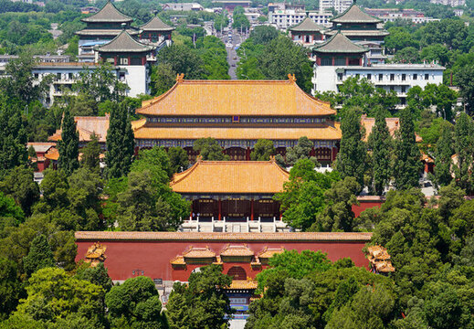 景山公園壽皇殿