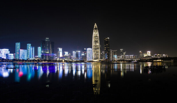 深圳灣夜景