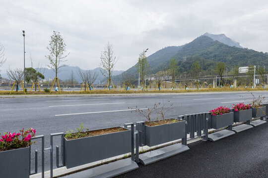 公路美化景觀花箱