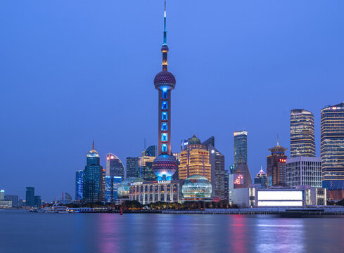上海外灘東方明珠塔