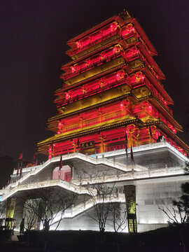 西安夜景