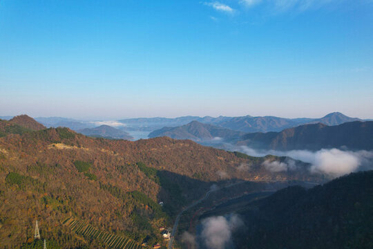 霍山汪家沖日出云海