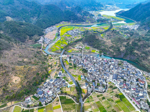 淳安梓桐鎮(zhèn)油菜花海