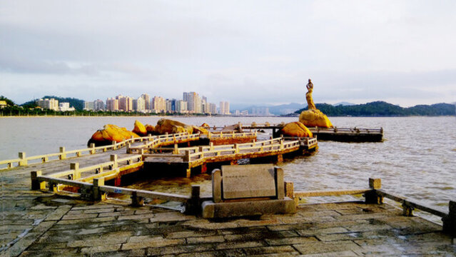 珠海漁女風景