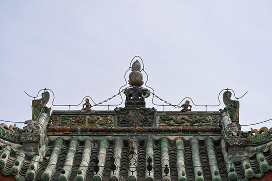 龍雕刻龍元素龍檐獸山陜甘會館