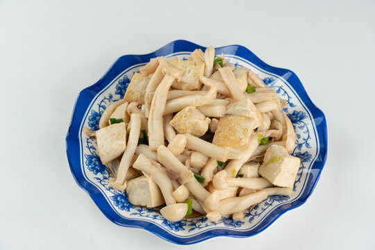 蟹味菇燒豆腐