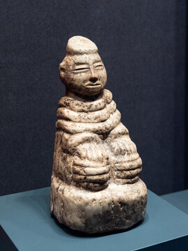 漢代石人像