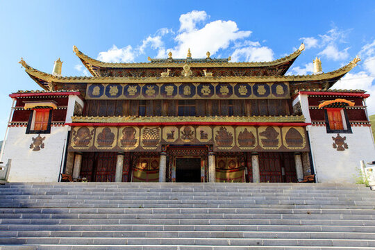 祁連縣阿柔大寺