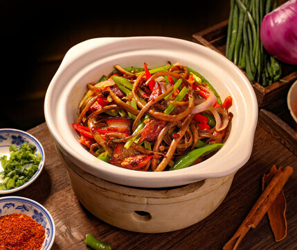 青椒炒臘肉