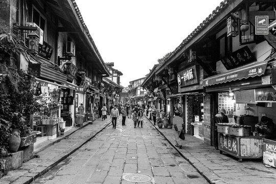 老重慶街景