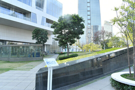 海邊公園的建筑