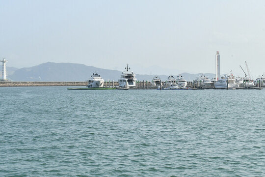 船海邊景色