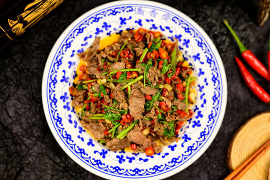 小炒黃牛肉