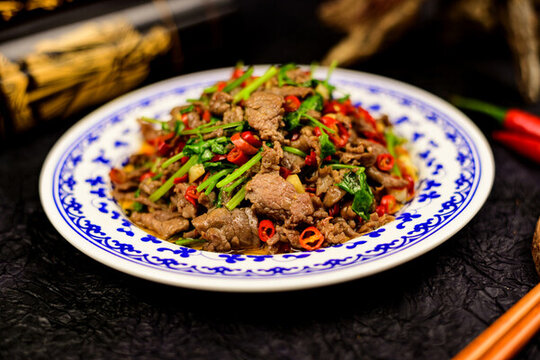 小炒黃牛肉