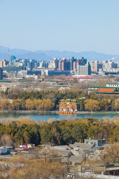 城市景观北京城市天际线
