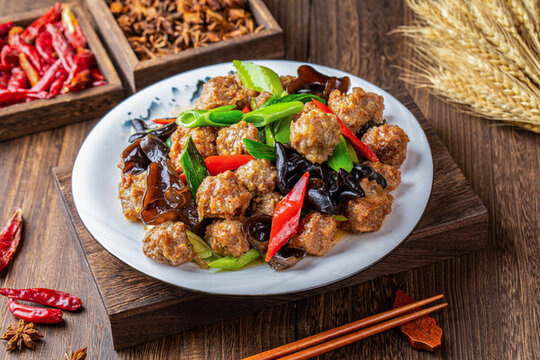 燒牛肉丸