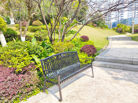 公園石梯石階