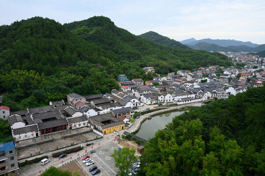 浙江諸暨城市風(fēng)貌